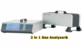 MKA-502 i MKT-601 Analizator gazów i dymomierz 2 w 1