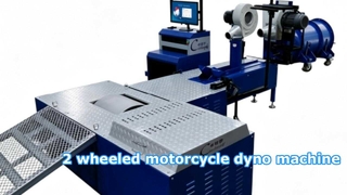 Dwukołowa hamownia motocyklowa Cartesy