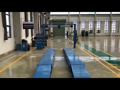 Prawdziwa obudowa z 3D równaczem kół + podnoszącym nożyczką + podwójnym ślizgiem bocznym płytki + testerem obciążenia osi + hamulcem ro