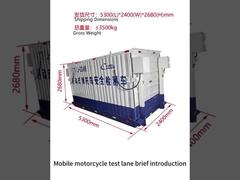 Cartesykj Mobilny tor do testowania motocykli