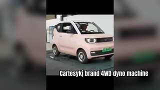 Cartesykj marka 4WD hamownia podwoziowa pojazdu moc silnika maszyna hamownia samochodowa regulowany rozstaw osi