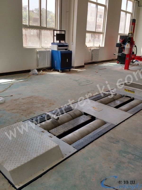 Niebieski bank badań mocy dla ciężarówek i autobusów/samochodów na dynamometrze podwozia