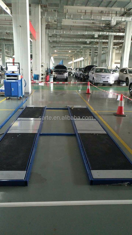 2CTPB-10G Ultra płaskie tester płytki hamulcowej Auto Test Line dla ciężarówki test siły hamulcowej