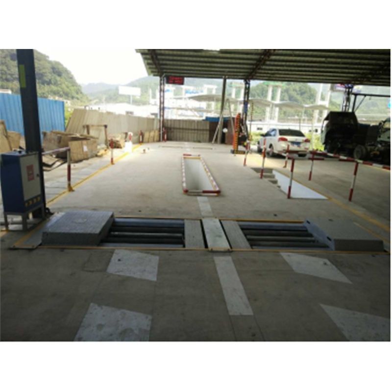 2004-2010 CTFZ-13B 15T Testownik hamulców rolkowych pojazdów z podnośnikiem ładowania dla ciężarówek i samochodów