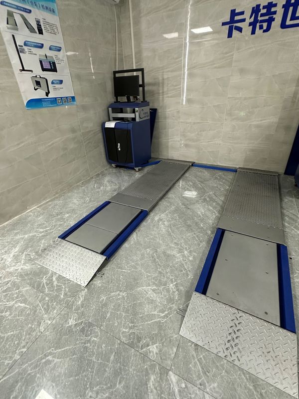 Linia badawcza pojazdu Sprzęt kontrolny pojazdu bada siłę hamulcową 4CTPB-3-4 Ultra-Plat plate brake tester