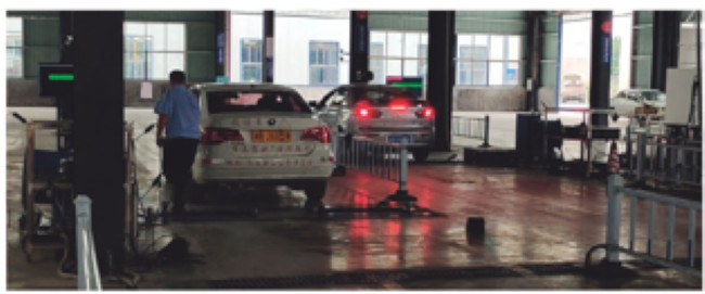 CTVMS-3 Prosta linia badawcza pojazdów Transient Car Exhaust Gas Tester dla lekkich pojazdów benzynowych
