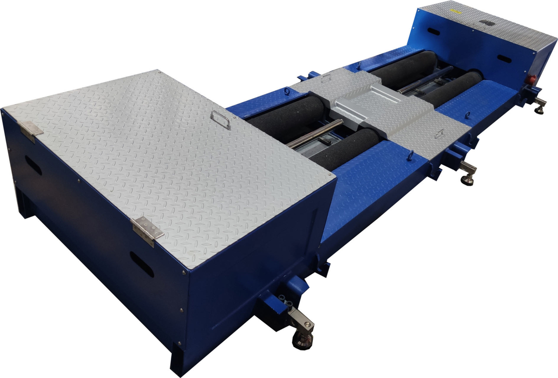 Kartesykj Roller Brake Tester With Axle Load Air Bag Lift For Car 4000kg Vehicle Test Line Equipme rocznego badania pojazdu