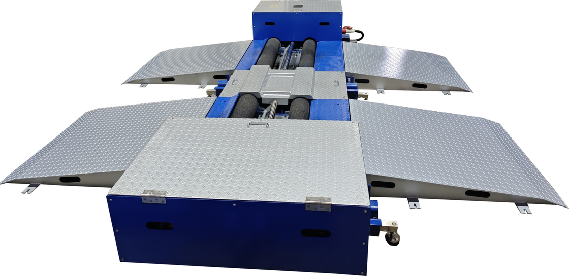 CTZD-9500M 15T Roller Mobile Brake Tester Bench Przenośny Przenośny Roller dla ciężarówek