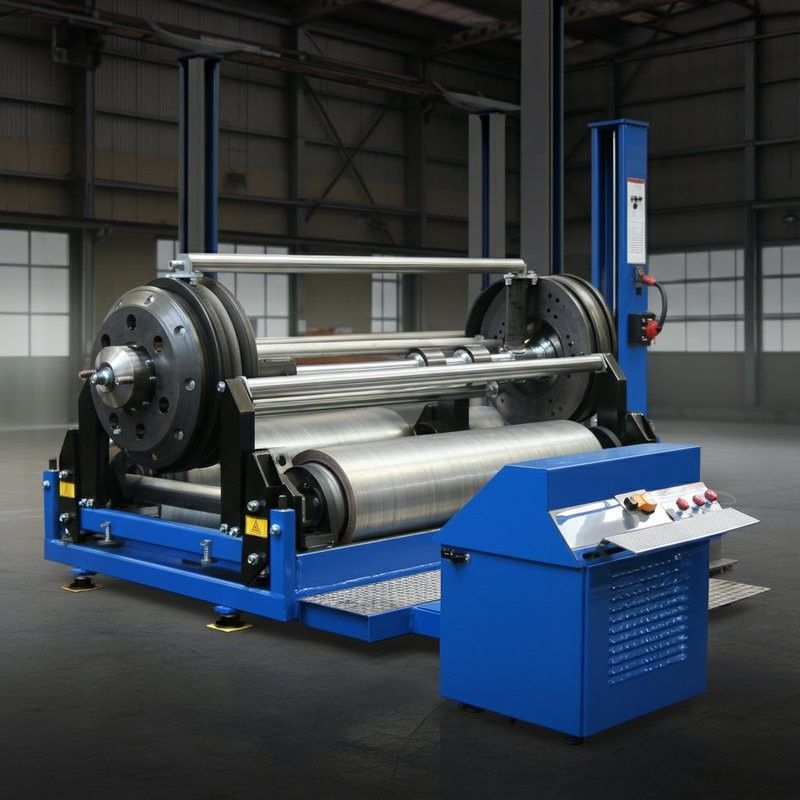 Przenośny Przesuwny Tester Hamulców Rolkowych do Pojazdów 4WD o Nośności 10T, Linia Testowa Pojazdów, Wyposażenie do Kontroli Pojazdów