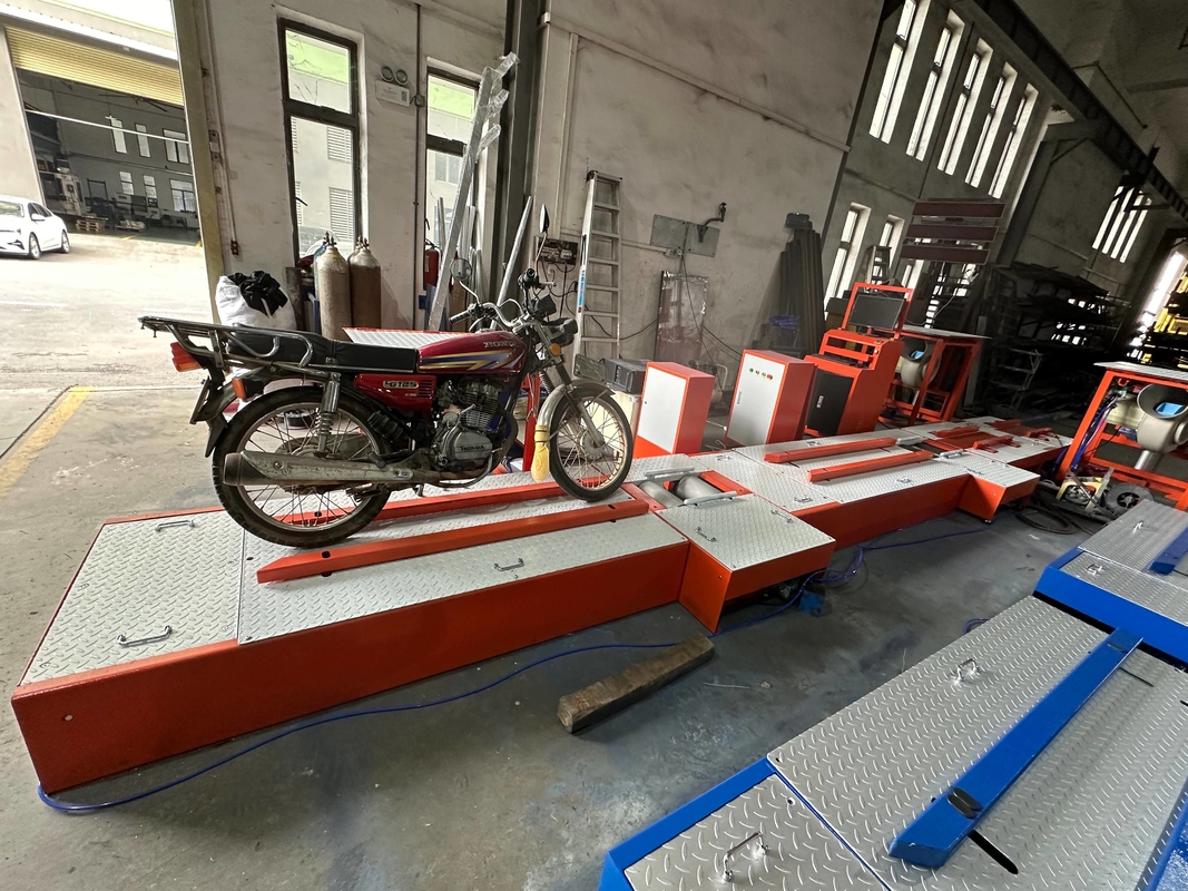 CTMT-300B Niestandardowy kompleksowy tester motocyklowy z trzema 3000-wattowymi wentylatorami chłodzącymi specjalnie zaprojektowanymi do pracy pod ziemią