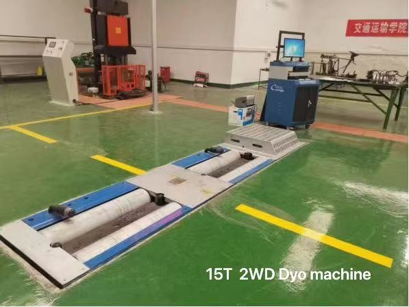 13t Obciążenie CTDCG-13 Podwozie pojazdu Dynamometr Dynamometr pojazdu Linia badawcza pojazdu dla emisji zużycia paliwa