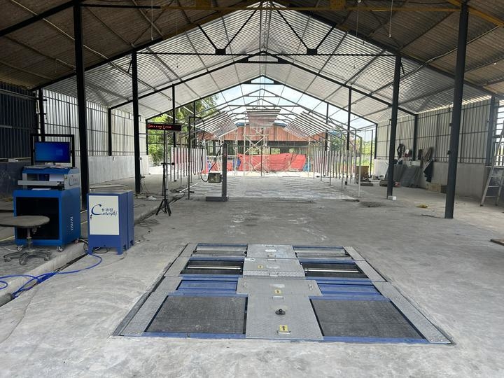 5 w 1 tester rolkowy hamulców, tester zawieszenia, obciążenia osi, płyty podwójne, zbieżność kół, prędkościomierz, tester świateł