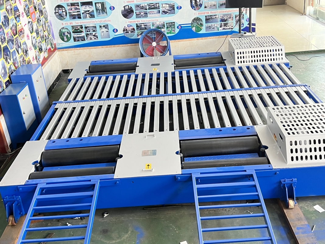 CTDCG-3-4WD  Hamownia podwoziowa do testowania pojazdów 4WD, maszyna do pomiaru mocy silnika, hamownia obciążeniowa z prądem wirowym 1000 KM, jeden wolny wałek