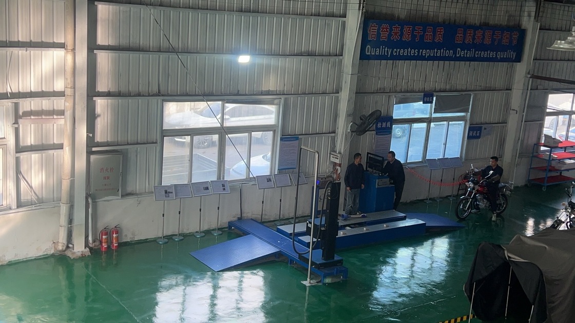 Kartesykj dwukołowy motocykl scentralizowany stanowisko badawcze motocykl linii badawczej urządzenia kontroli pojazdów 750 kg