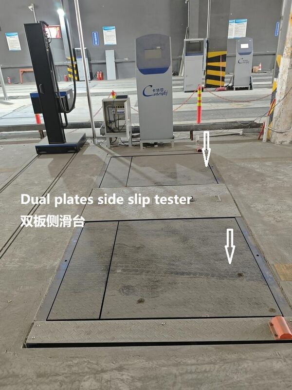 10t obciążenia CTCH-10 urządzenie do testowania przeskoku bocznego pojazdu dla urządzeń kontroli pojazdu dla ciężarówek i samochodów