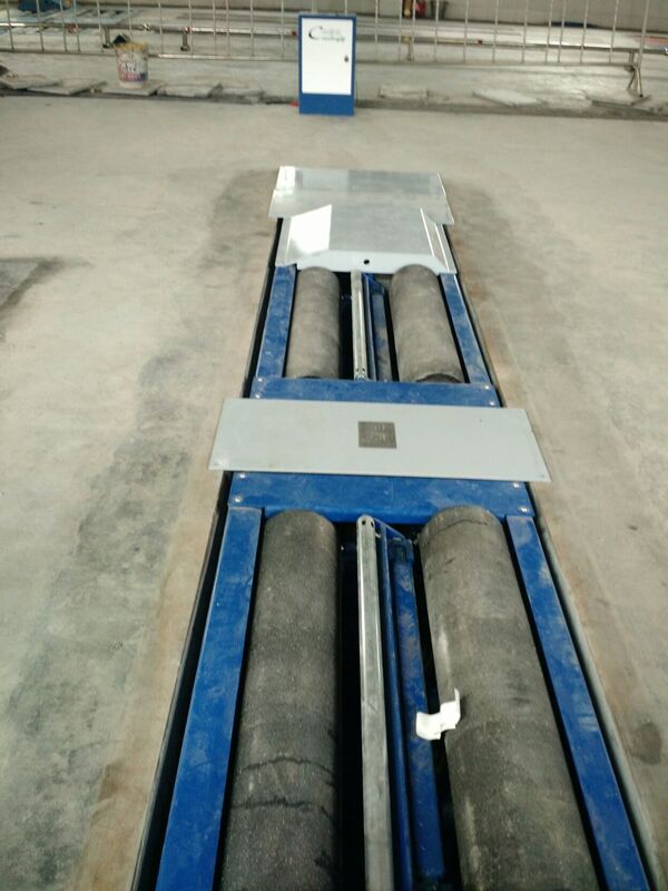 Tester hamulców rolkowych Cartesykj marki CTFZ-13B Tester sił przeciwnych z doposażeniem do obciążenia osi 15T Rolki hamulcowe do pojazdów