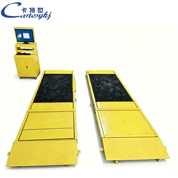 Cartesykj Luxury flat brake tester 13T Sprzęt do kontroli pojazdów korytarz testowy pojazdu 2CTHPB-10