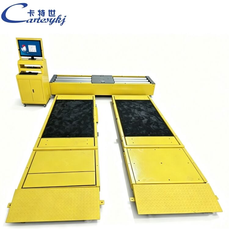 Cartesykj Luxury flat brake tester 13T Sprzęt do kontroli pojazdów korytarz testowy pojazdu 2CTHPB-10