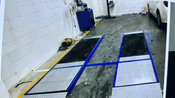 2CTPBH-10 Ultra Flat Plate Brake TesterLinia badawcza samochodu dla ciężarówki Test siły hamulcowej