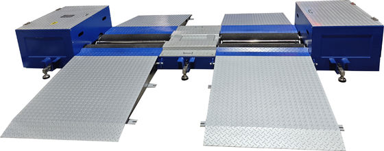 CTZD-2500M Przenośny przenośny tester hamulców rolkowych ciężarówek dla urządzeń do kontroli linii badawczej pojazdów 3T