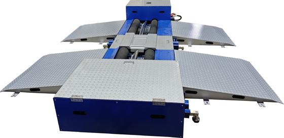 CTZD-9500M 15T Roller Mobile Brake Tester Bench Przenośny Przenośny Roller dla ciężarówek
